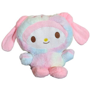 Fluffy Cute Rainbow Plushie - About 6 inches